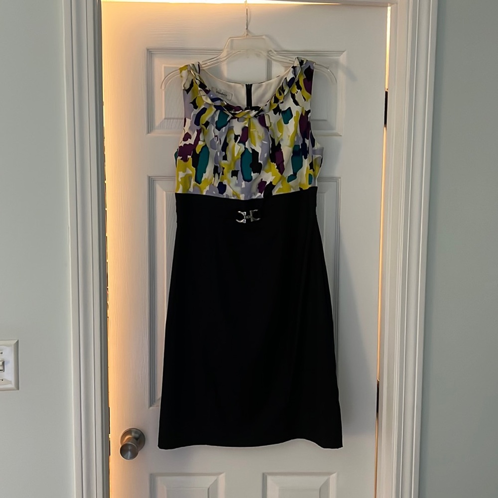 Dress Barn form fitting dress.